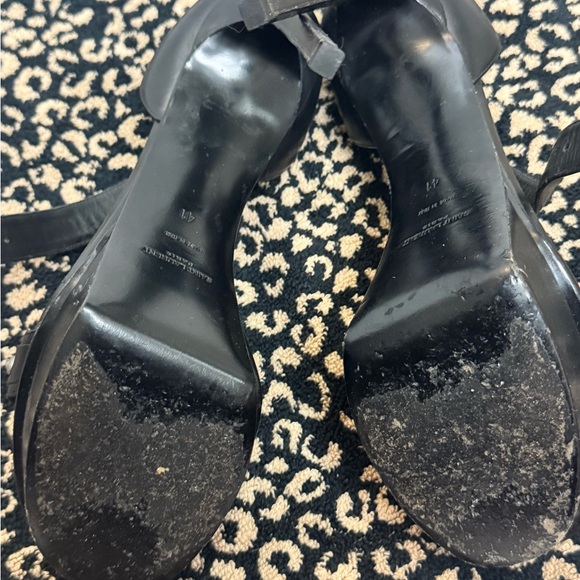 Saint Laurent Black Studded Women's Heels - Picture 3 of 3